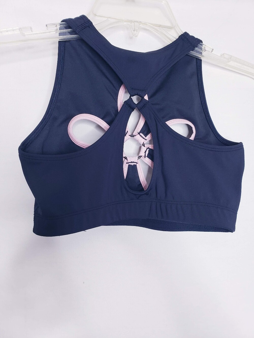 Savage X Fenty Black & Pink Flower Pop Cutout Tank Women's Size XS 0-2 - Picture 5 of 7